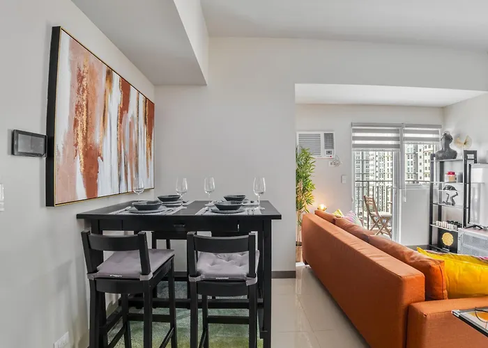 Spacious 2br Makati Mrt Wifi Washer *