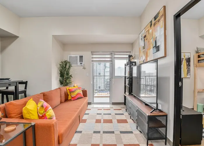 Spacious 2br Makati Mrt Wifi Washer * Manila
